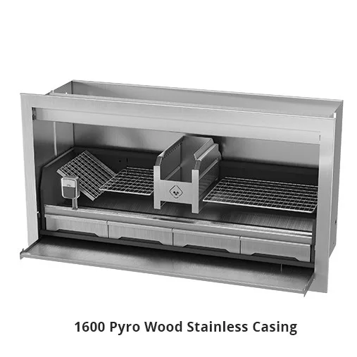 Wood Built in braai 1600mm