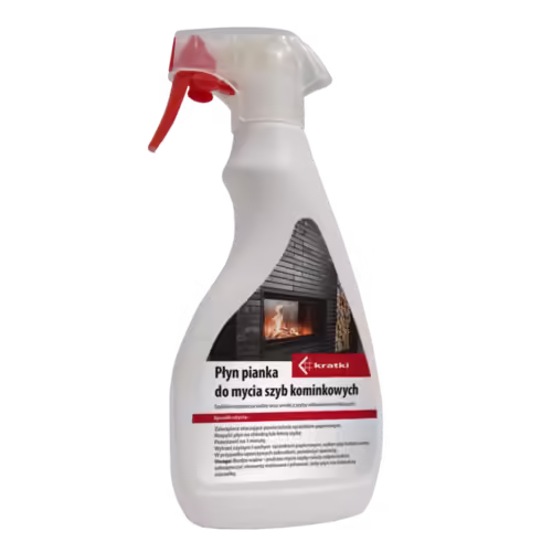maintenance product Kratki Liquid (foam) for fireplace glass