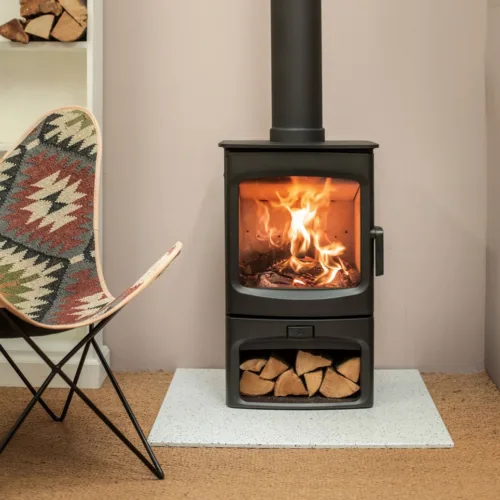 Charnwood Aire 5 Fireplace with Store stand