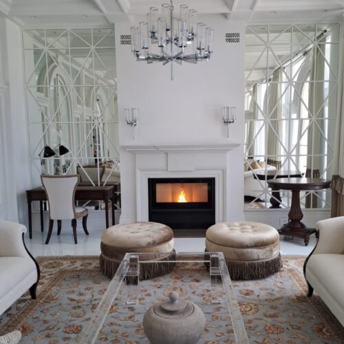 Pellet fireplaces