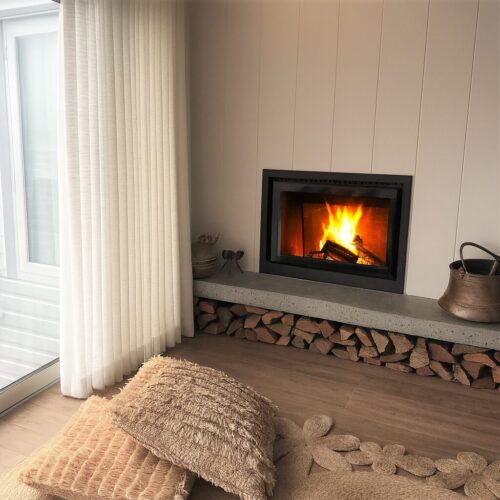 Kratki Arke 80 built in fireplace