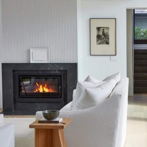 Kratki Arke 95 Built in wood burning closed combustion fireplace