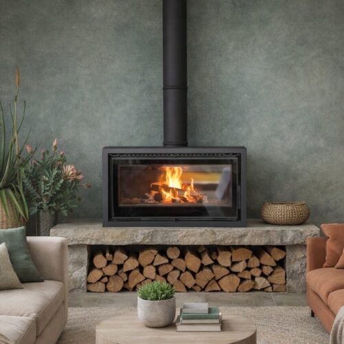 Kratki Arke 95 FS freestanding fireplace