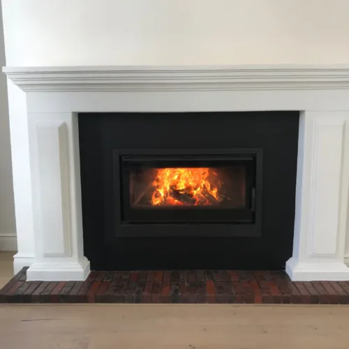 Arke 95 Built in wood fireplace