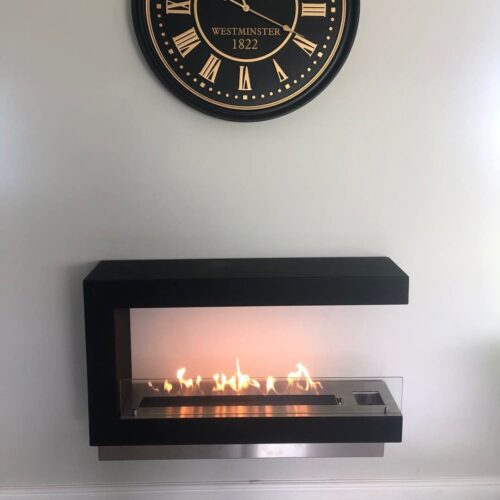 Vent free gas fireplace, Canto wall mounted gas fireplace