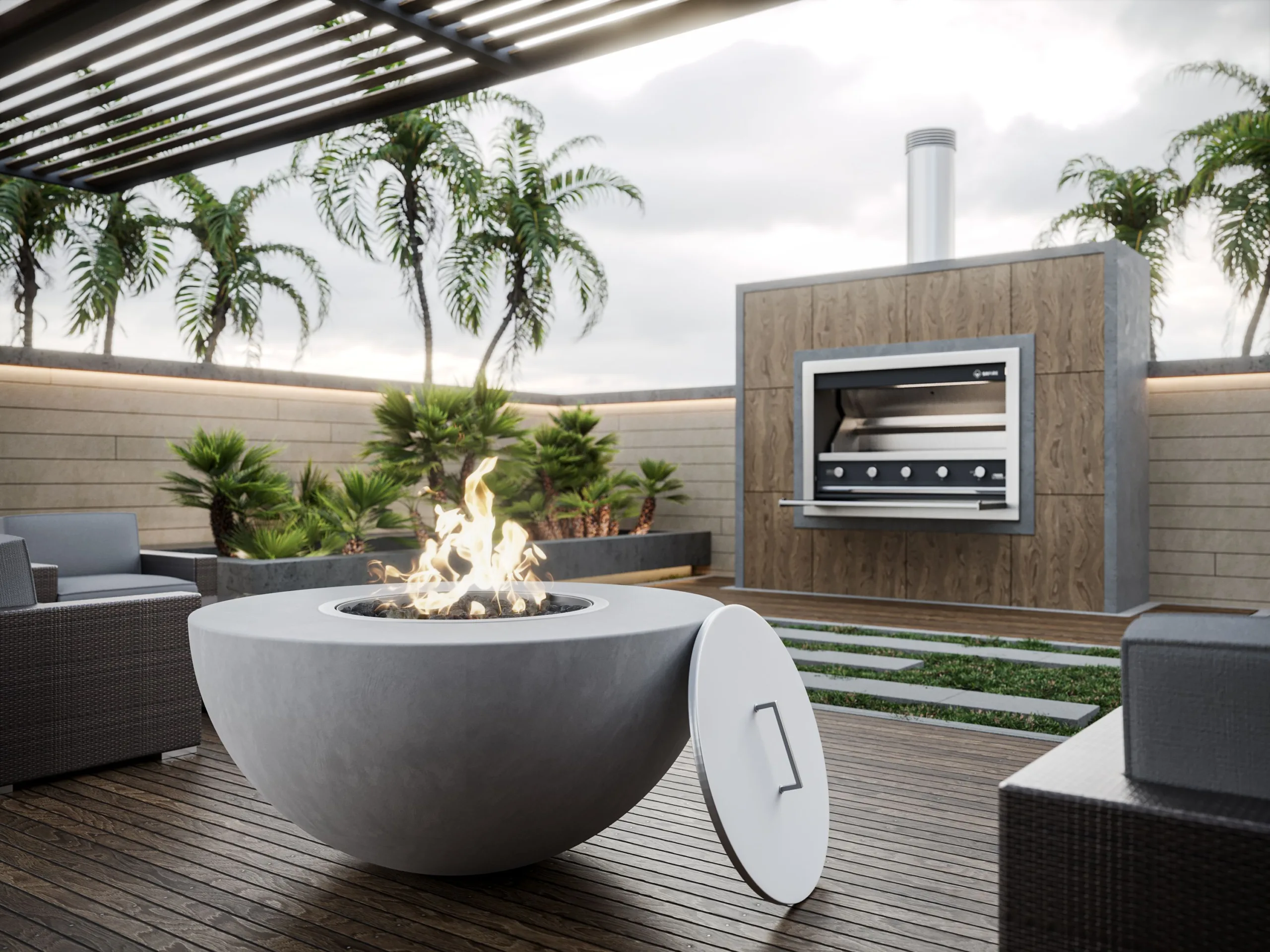 Carloforno Gas Fire pit