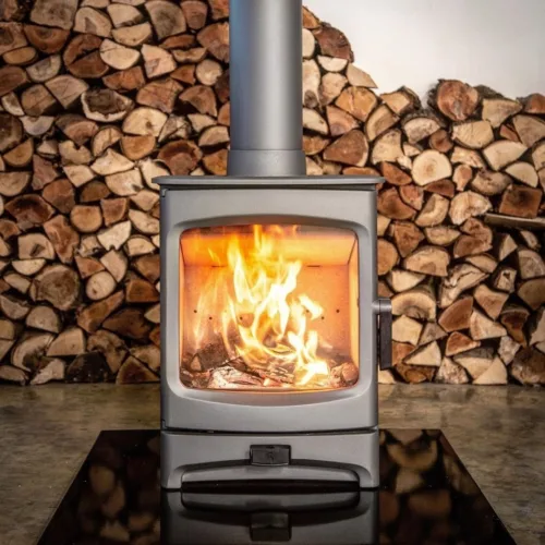 Charnwood Aire 5 Gunmetal Freestanding fireplace