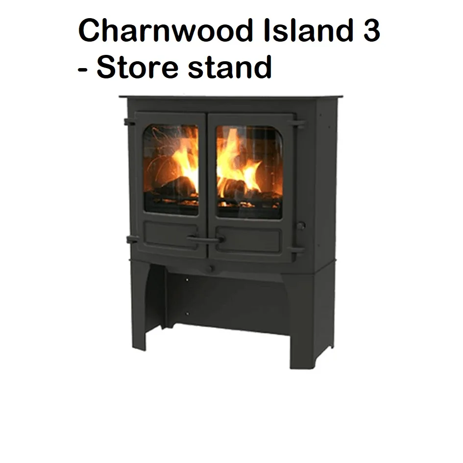 Charnwood Island 3 with store stand