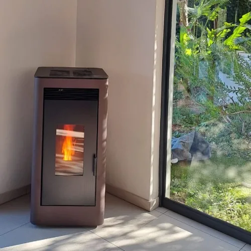 Cory B10 pellet fireplace L'artistico