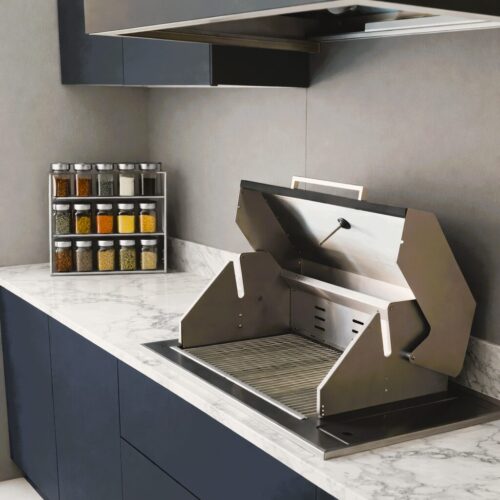 Safire Drop-In Gas Braai/BBQ Grill 1150 SAFIRE 316 DROP IN GAS BBQ 770 STAINLESS STEEL