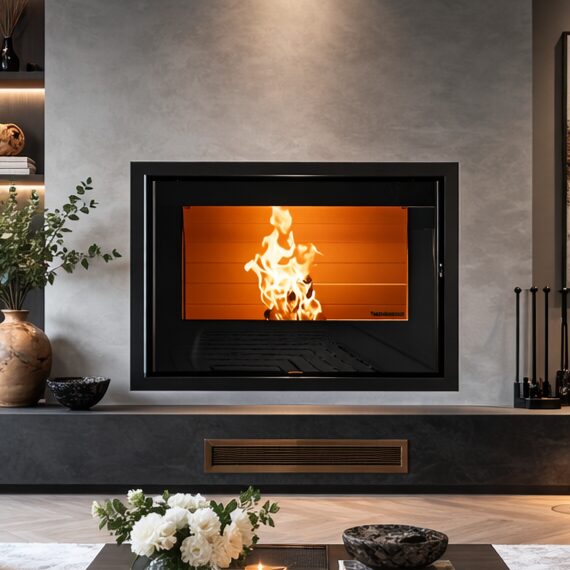Esprit 490 Insert Pellet Fireplace 10,5kw