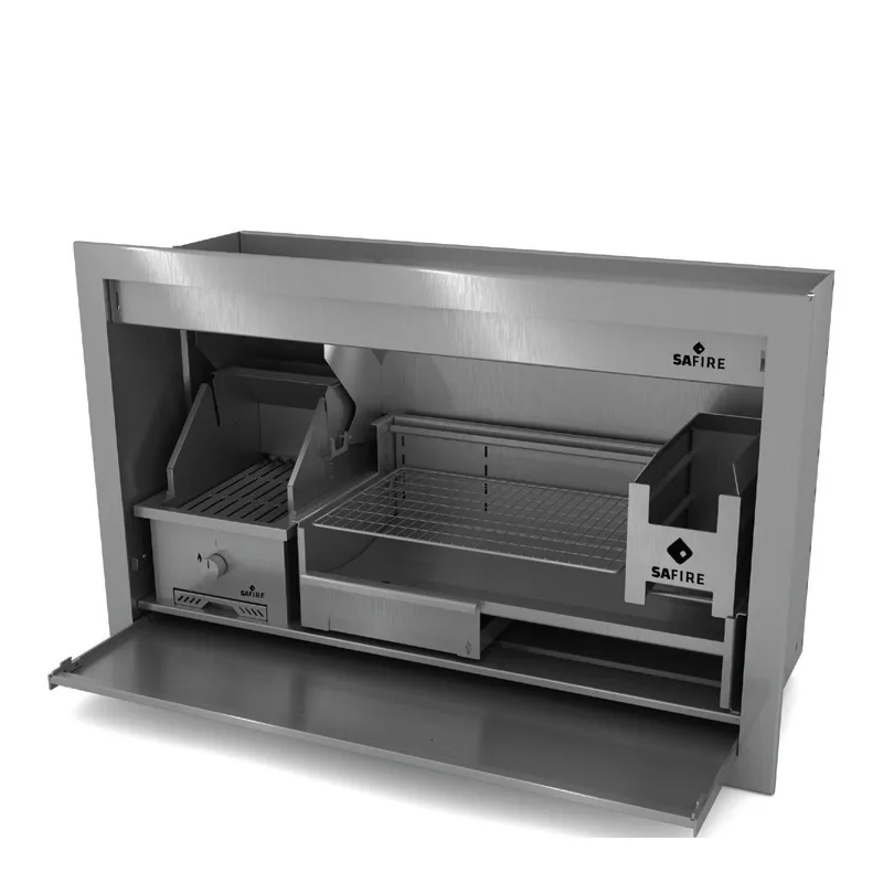 Gas and wood Built-In combo Braai and Grill - Image 2