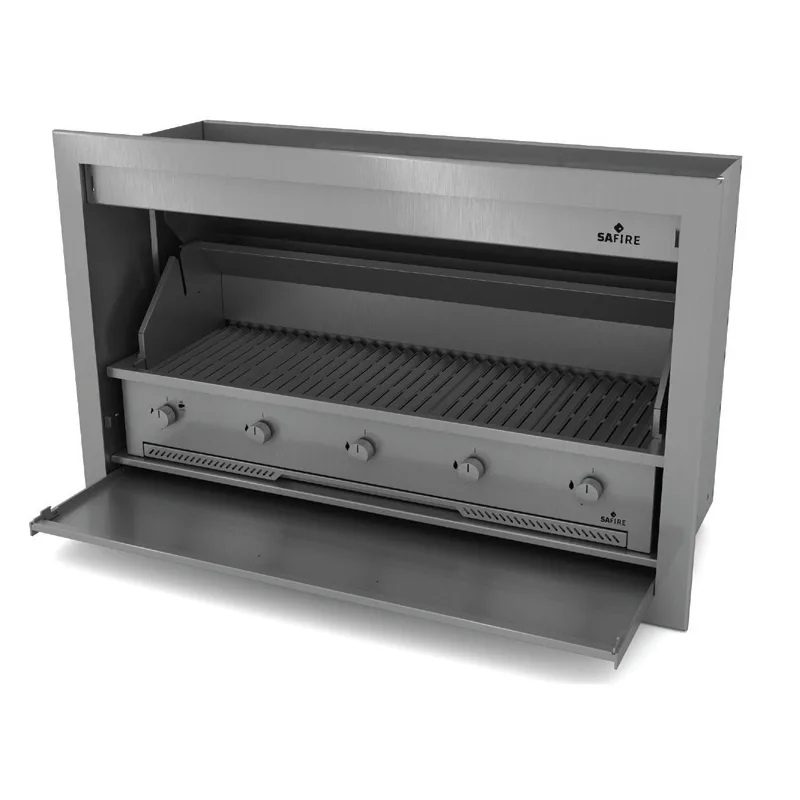 Gas and wood Built-In combo Braai and Grill - Image 5