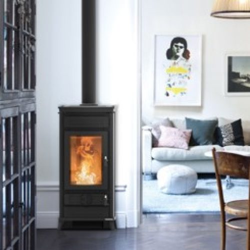Thermorossi Flam Easy freestanding pellet fireplace