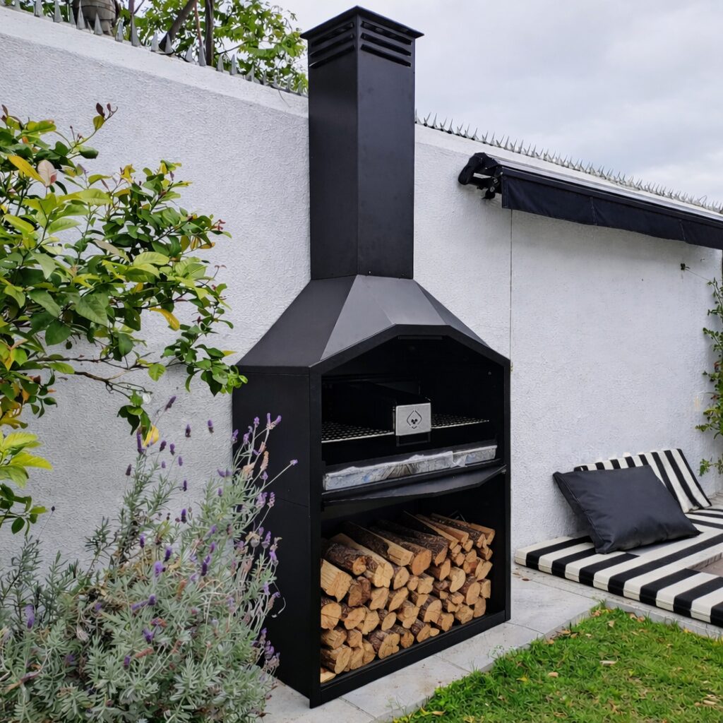 freestanding braai wallart braai, wedgetail braai