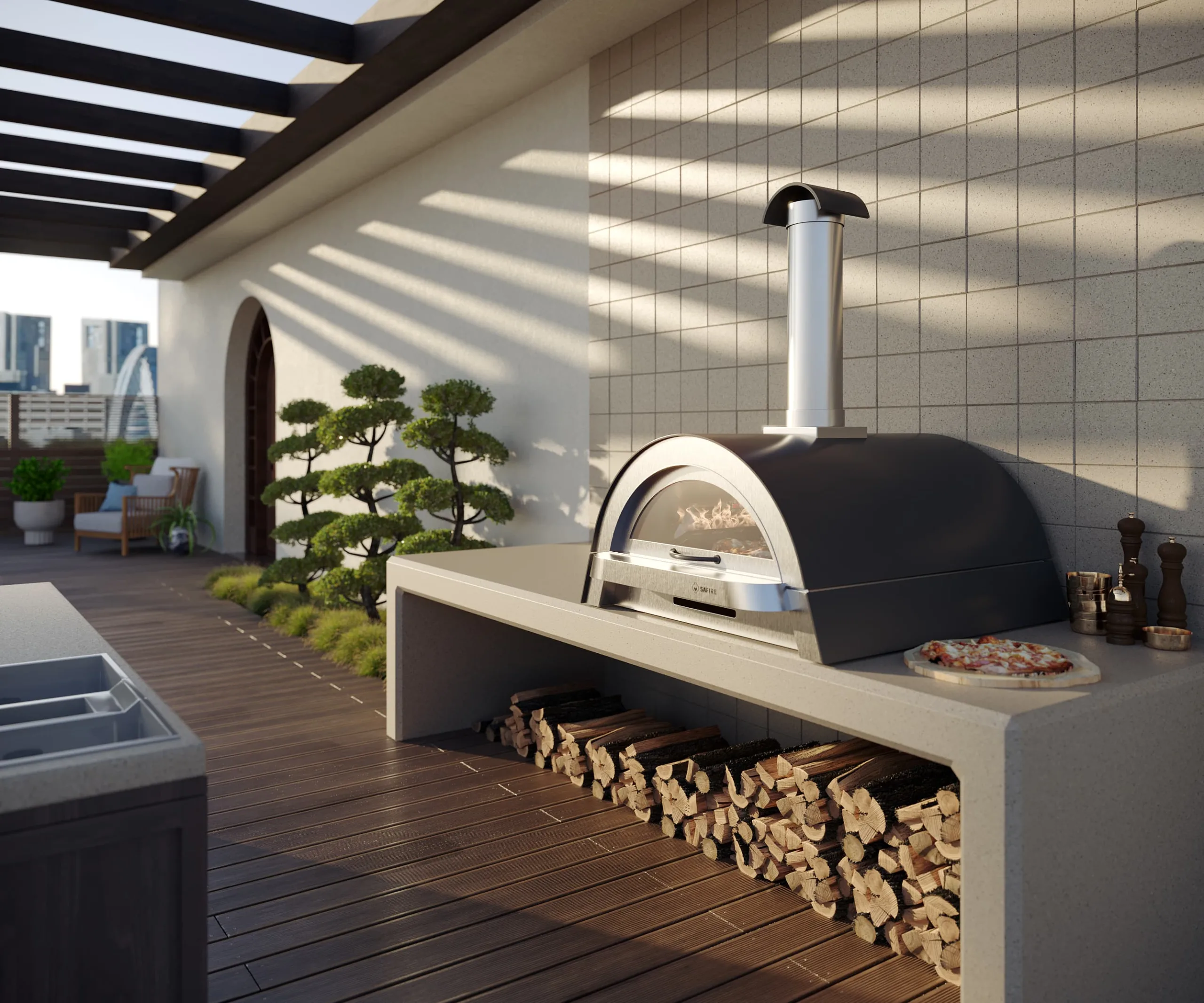 Perfetti Stainless steel Pizza Oven