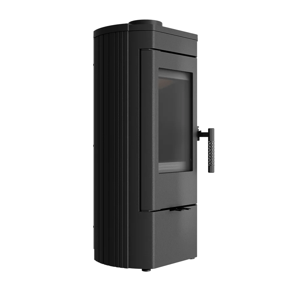 Kratki k12 cast iron freestanding fireplace