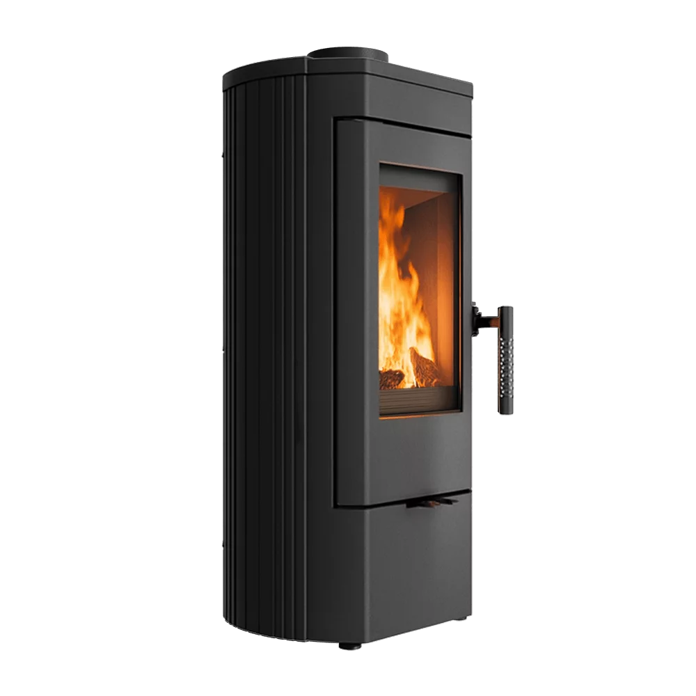 Kratki k12 cast iron freestanding fireplace