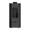 Kratki k12 cast iron freestanding fireplace