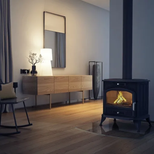 Kratki - K6 Freestanding Cast Iron Fireplace 11kw - Image 9
