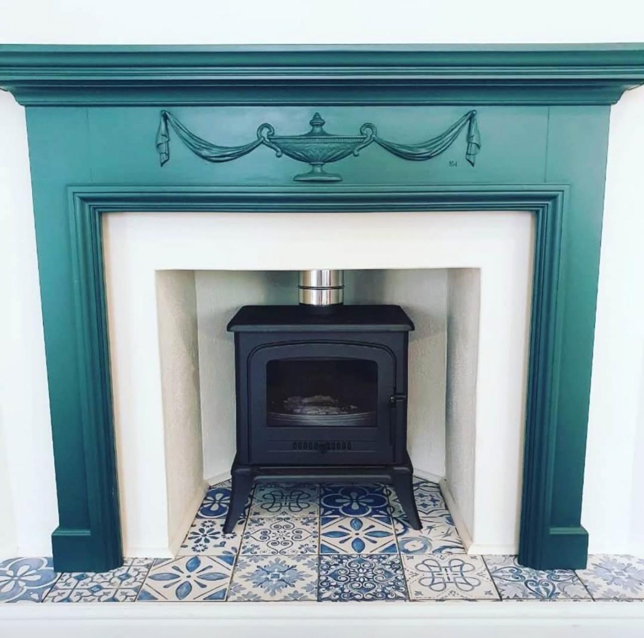 kratki k8 fireplace, cast iron fireplace, freestanding fireplace, wood fireplace