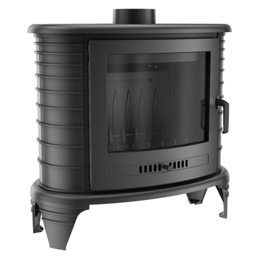 Kratki - K8 Freestanding Cast Iron Fireplace 11kw - Image 2