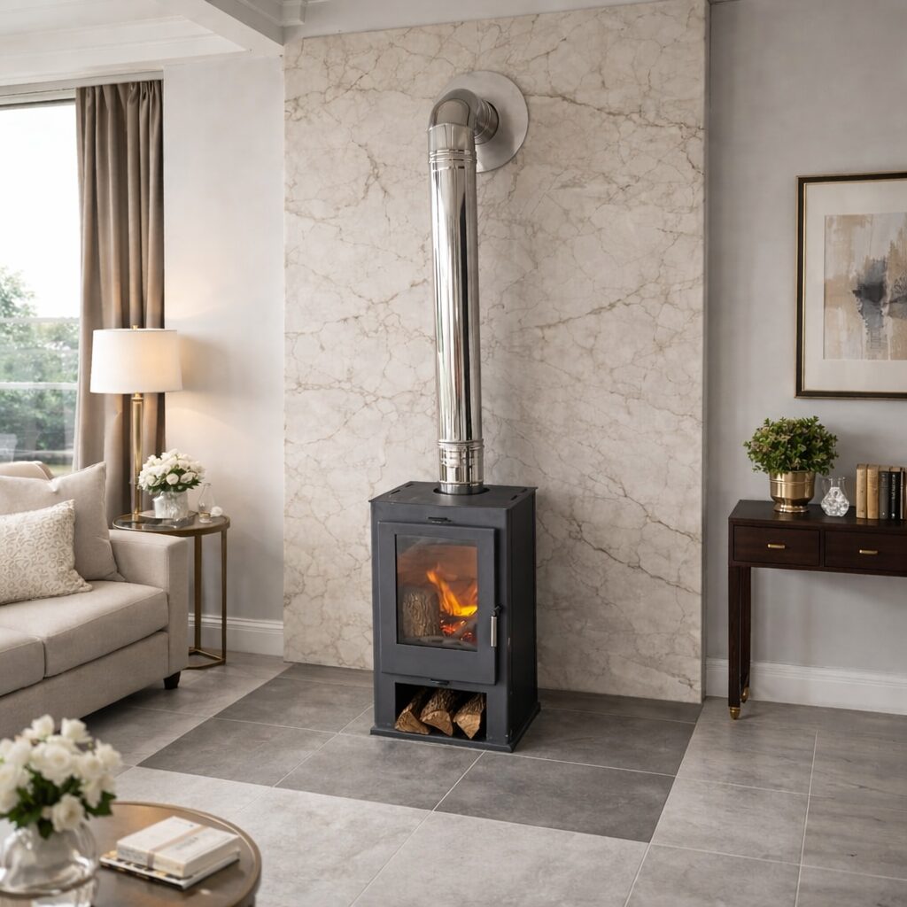 Kfd – Kasia Freestanding fireplace, wood burning Fireplace, steel fireplace