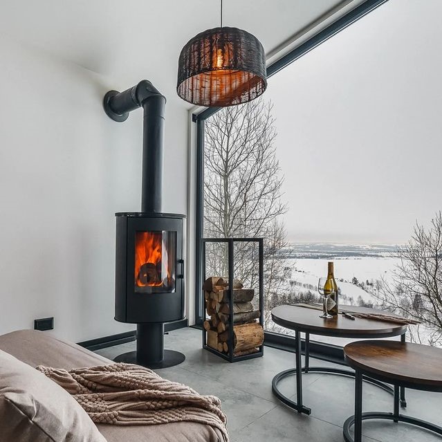 kratki-ABSN Freestanding Pedestal Fireplace