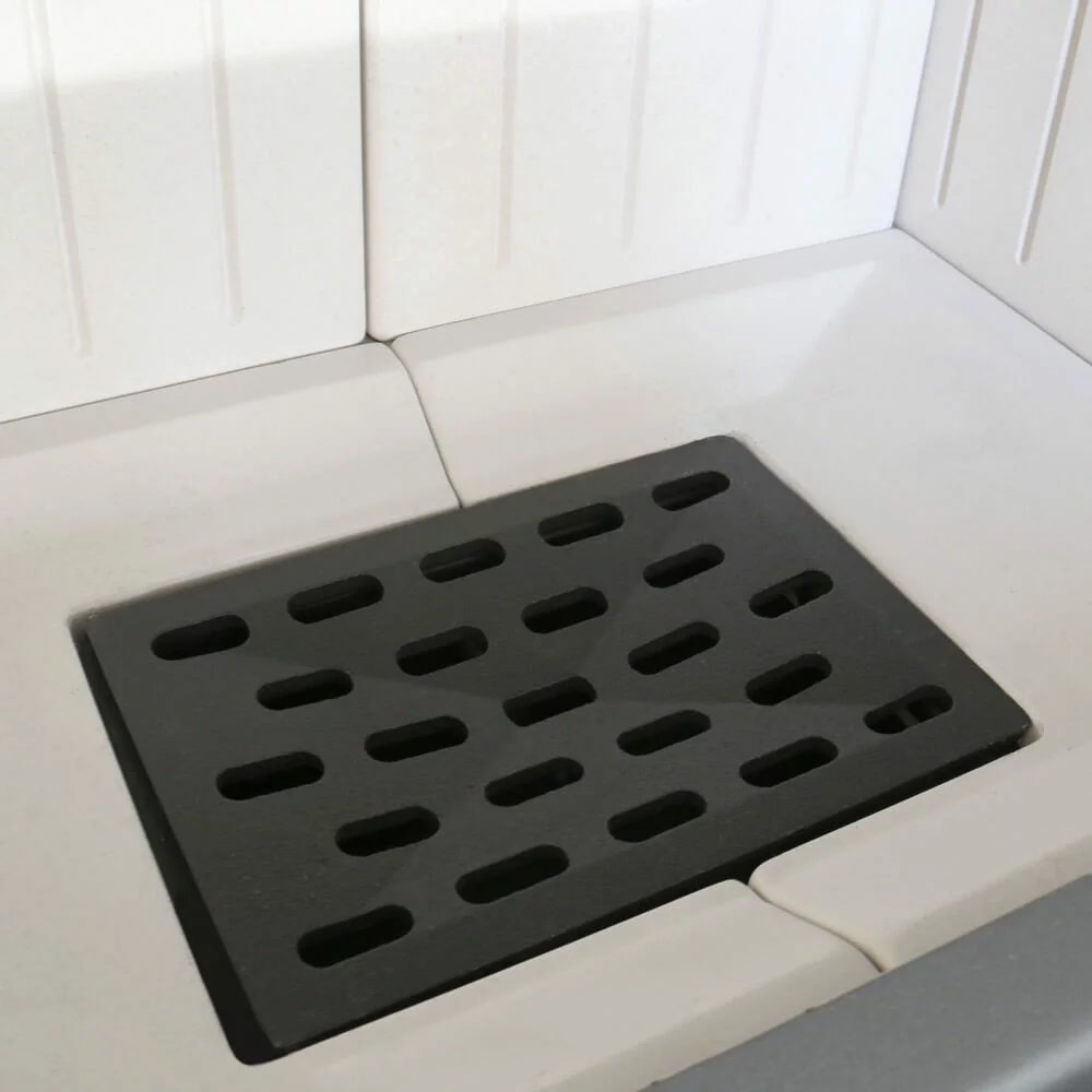 pedestal fireplace Kratki ABSN grate