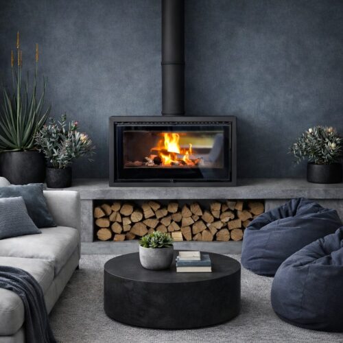 Arke 95 tabletop fireplace