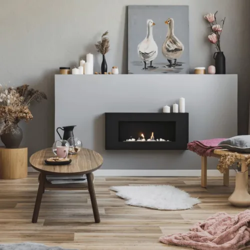 Kratki Delta Flat biofuel fireplace