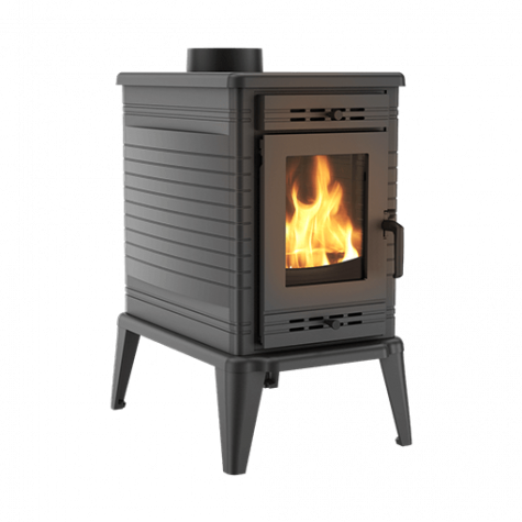 Kratki - K10 Freestanding Cast Iron Fireplace 13kw - Image 2