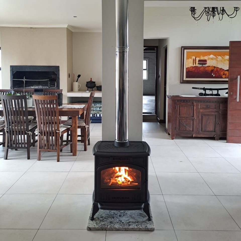 Kratki k6 freestanding cast iron fireplace