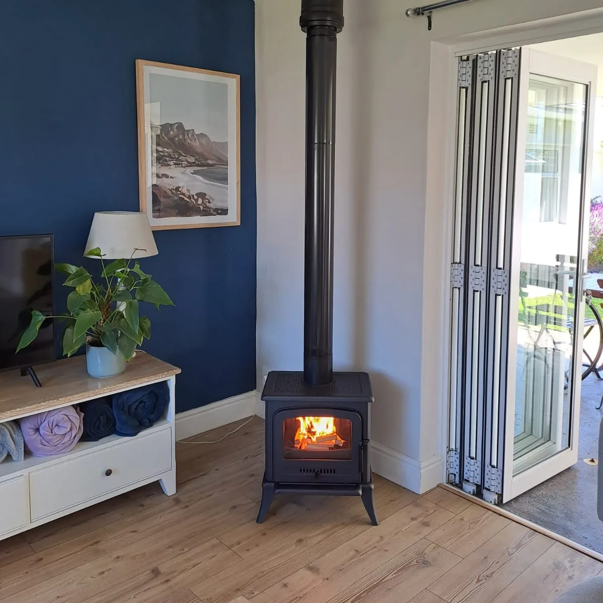 kratki k7 freestanding cast iron fireplace