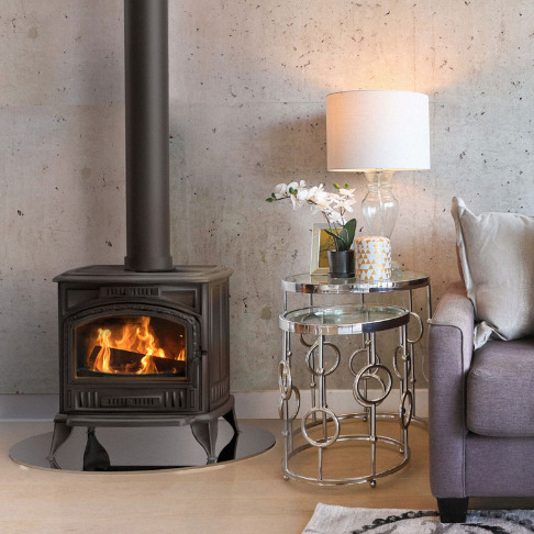 kratki-k6 freestanding Cast Iron wood burning fireplace