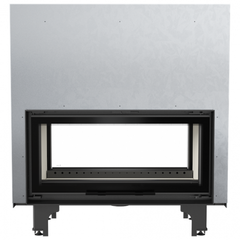 Kratki mila built-in Fireplace