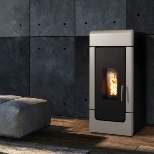 Kuma freestanding pellet fireplace