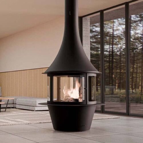 Loire central fireplace