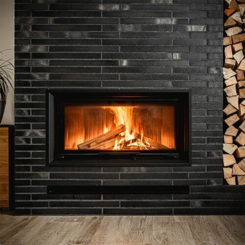 Kratki Nadia 14G Built in wood burning closed combustion fireplace