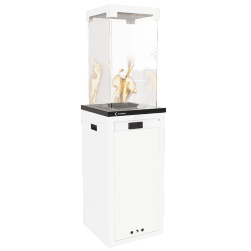 Patio heater light white Kratki - Gas