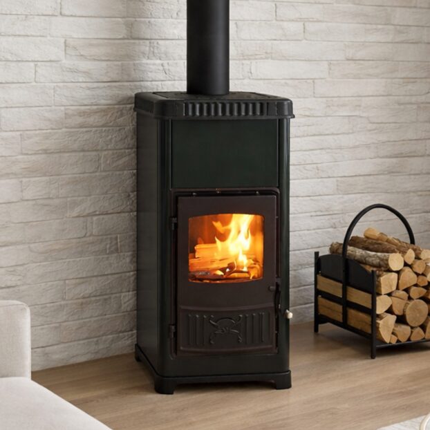 Plamen Dora 10 Green Fireplace