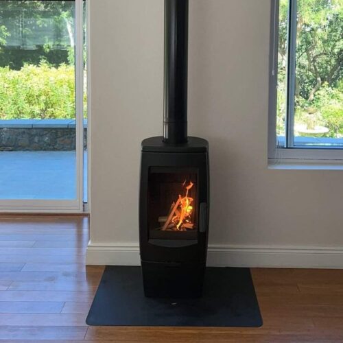 Plamen Gala Cast Iron freestanding fireplace