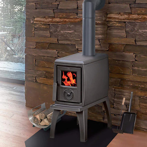 Plamen Trenk Freestanding Cast iron wood burning closed combustion fireplace