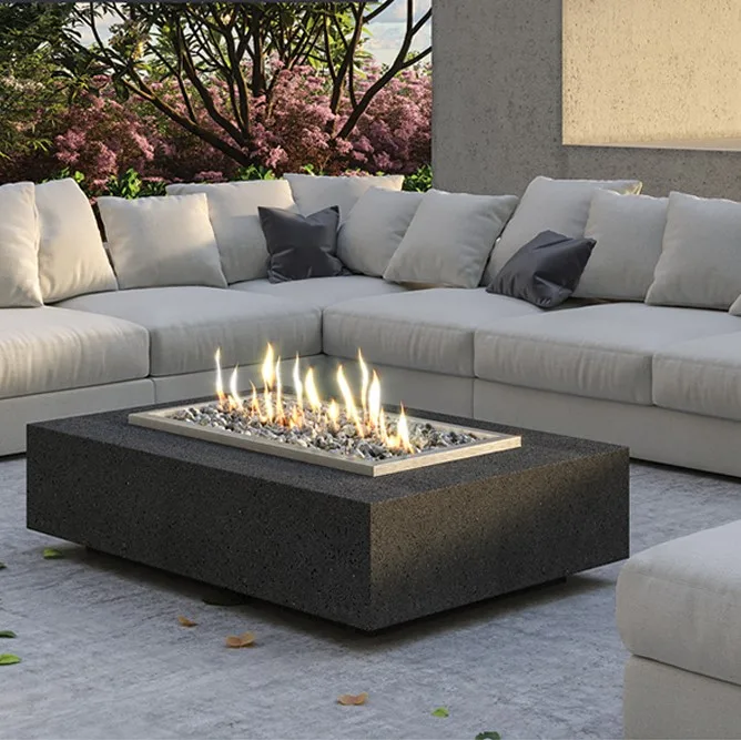 plateau gas firepit