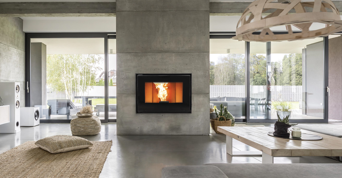 L'artistico Gerico pellet fireplace