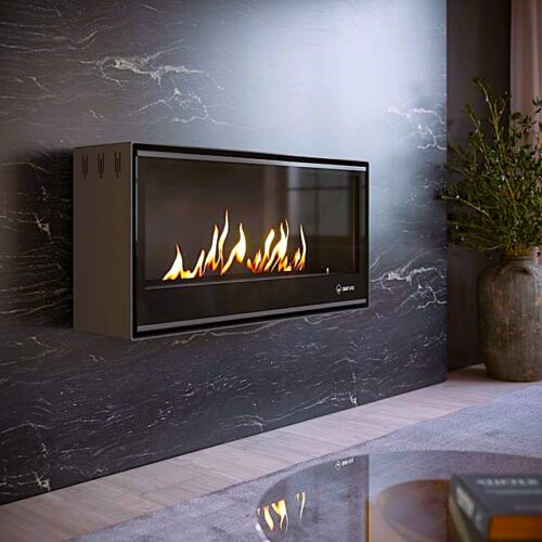 SAfire - Pureview Wallart 1400 Gas fireplace, Vent free gas fireplace