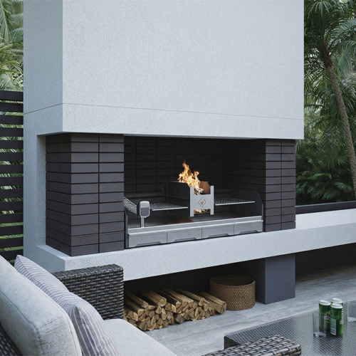 Pyro wood insert braai