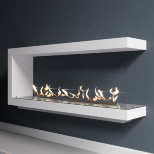 Vent free gas fireplace, The SAfire - Canto Wallart Gas fireplace