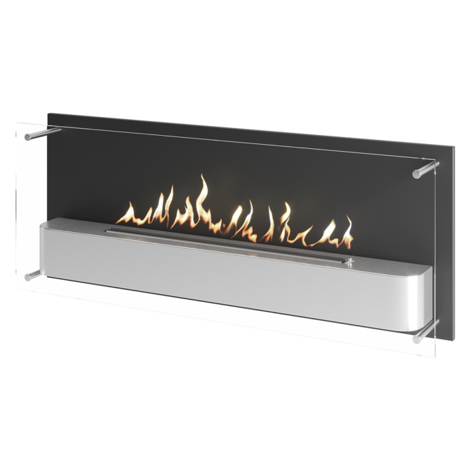 SAfire Vision Wallart Gas Fireplace 1200 wall mounted