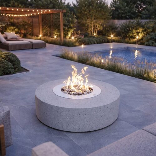 Gas firepit, Sirca Gas firepit, outdoor fire pit